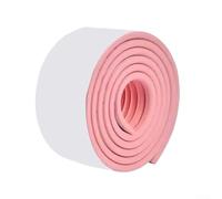 Almohadillas protectoras de espuma para literas, cubiertas autoescalonadas para amortiguar los pies y evitar daños en la escalera, tamaño ajustable para varios usos (rosa)