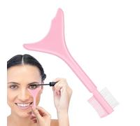 Almohadillas protectoras de silicona para aplicar rímel, peine de pestañas, herramienta profesional de maquillaje rápido para principiantes, ayuda de silicona reutilizable, herramienta de guía fácil