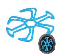 Almohadillas protectoras interiores para casco de motocicleta, almohadillas protectoras interiores para casco, alfombrilla de protección transpirable para la cabeza, para deportes, motocicleta