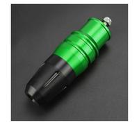 Almohadillas Protectoras Marco Motocicleta CNC Deslizadores Escape Protectores Contra Choques Para CBR125R CBR150R CBR250 CBR250R Protector contra choques(A-verde)