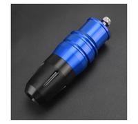 Almohadillas Protectoras Marco Motocicleta CNC Deslizadores Escape Protectores Contra Choques Para CBR125R CBR150R CBR250 CBR250R Protector contra choques(A-azul)