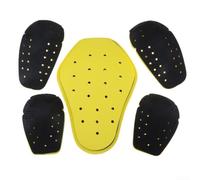 Almohadillas protectoras para motocicleta, 5 unidades, EVA, hombro, codo, espalda para carreras y ciclismo, equipo de prevención de lesiones