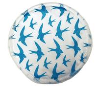Almohadillas protectoras para poner bajo el sujetador de Ana Wiz, lavables, naturales, hechas de bambú azul azul Talla:4 unidades
