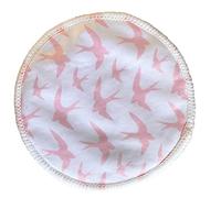 Almohadillas protectoras para poner bajo el sujetador de Ana Wiz, lavables, naturales, hechas de bambú rosa rosa Talla:4 unidades