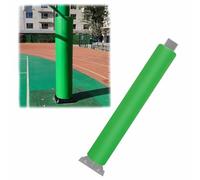 Almohadillas protectoras para postes de baloncesto al aire libre, resistentes a la intemperie, acolchado redondo de espuma, almohadillas anticolisión, adecuadas para postes de 7,6 a 25,4 cm de