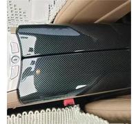Almohadillas Protectoras para reposabrazos Panel de la Caja de la Consola Central del automóvil Cubierta de la Caja de la Consola de Control Central Fibra de Carbono