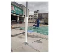 Almohadillas redondas para postes y columnas, 1,5 m de alto, en negro, blanco, amarillo, gris y azul para envolver postes de metal/madera, almohadillas protectoras para postes de baloncesto para uso