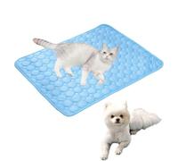 Almohadillas Refrescantes Transpirables De Verano for Mascotas, 100 X 70 Cm, Alfombrilla Refrescante for Mascotas, Almohadilla Refrescante for Gatos, Alfombrilla No Tóxica for Dormir, Alfombrilla Reut