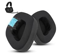 Almohadillas Refrigerantes para Corsair Void (Pro/Elite/V2/RGB/SE) - Negro | para Corsair Void Pro/Elite/RGB/SE/USB/Void v2/Wireless-compatibles con Void Pro RGB, Void Elite RGB y Void Surround