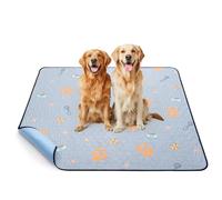 Almohadillas reutilizables para cachorros, 1 paquete de 1 alfombrilla PIPI súper absorbente para perros, almohadillas antideslizantes para entrenamiento de perros para sofás, parques para perros o