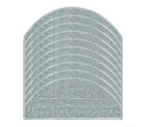 Almohadillas reutilizables para fregona DEERMA S30 DEM-S30, paños de limpieza de microfibra suave para azulejos laminados, recambios lavables, 4 unidades (paquete de 10)