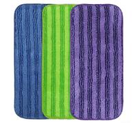 Almohadillas reutilizables para fregona Swiffer para WetJet de microfibra premium para limpieza profunda y eliminación de desorden (3 unidades)