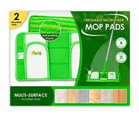 Almohadillas reutilizables para mopas Swiffer Sweeper - Lavables de microfibra, almohadillas de microfibra por Turbo - 12 pulgadas limpieza de piso almohadillas para - 2 Pack