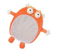 Almohadillas sensoriales - Tapete de actividades de juego para bebés de terciopelo cristalino de 15,75 pulgadas | Tapete táctil | Squeaky Calm Down Pad para el aula Calm Down Desarrollo táctil Ejercic
