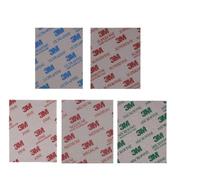 Almohadillas suaves 3M de esponja de lijado, pulido, espuma húmeda y seca, lavable, reutilizable, grano fino, corte rápido, tamaño de grano (microfino, superfino, ultrafino, mediano, mezcla fina-5)