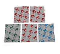 Almohadillas suaves, 5 unidades, esponja de lijado, almohadilla de lijado, lijado y pulido, molienda húmeda o seca, almohadillas de espuma, lavables y reutilizables, fabricadas con 3M (mezcla 5