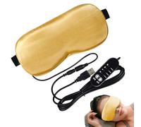 Almohadillas térmicas para los ojos eléctricos: compresa térmica para ojos secos, temperatura ajustable y correa | Almohadilla térmica eléctrica para los ojos, para el trabajo y el sueño, so