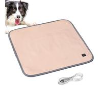 Almohadillas térmicas para mascotas para gatos, almohadilla térmica antideslizante para gatos con 3 niveles de calefacción, almohadilla térmica impermeable, cama duradera para perros para gatos de int