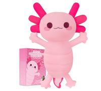 Almohadillas térmicas para microondas para calambres y alivio del dolor menstrual, 16 x 11 pulgadas, bonita almohadilla térmica de ajolote para menstruación, calambres menstruales, dolor de espalda,