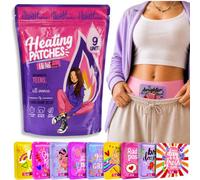 Almohadillas térmicas ultrafinas para calambres, terapia de calor para aliviar el dolor menstrual, parches de calor portátiles para adolescentes, niñas y mujeres, almohadillas térmicas menstruales