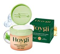 Almohadillas Tónicas Coreanas Antiedad Para el Cuidado de La Piel,Minimizadoras de Manchas y Arrugas,Con Centella Asiática y Niacinamida Para Mejorar el Tono Desigual de la Piel,100 Almohadillas