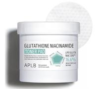 Almohadillas tónicas de glutatión y niacinamida APLB | LIPO GLUTA NIAC CEN™ 16.6% 3.38 FL.OZ/Cuidado de la piel coreano, Almohadillas tónicas de doble superficie, Hidratación de larga duración, Desmaq