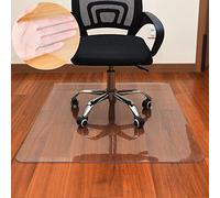 Almohadillas transparentes para sillas de oficina, alfombrillas protectoras de PVC de 1,5 mm adecuadas para suelos duros y alfombras, ideales para hogares y restaurantes. (60x140cm(23.62x55.12in))