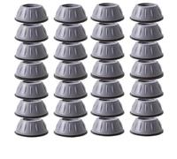 Almohadillas universales antivibración for pies, almohadilla antideslizante for lavadora, patas de muebles, parada , alfombrilla fija silenciosa, 4-28 Uds Para camas, mesas, sillas o sofás(28pcs)