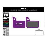 Almohadillas Violeta E-Bike Frenos Sram Red 22 ,Force,Rival,Level Tlm - Último