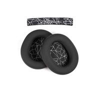 INF Almohadillas y Cojines para Diadema SteelSeries Arctis 1/3/5/7/9X/PRO, Suaves y cómodos, Efecto de reducción de Ruido, 2 x Almohadillas, 1 x Funda para Diadema