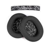 Almohadillas y Cojines para Diadema SteelSeries Arctis 1/3/5/7/9X/PRO, Suaves y cómodos, Efecto de reducción de Ruido, 2 x Almohadillas, 1 x Funda para Diadema