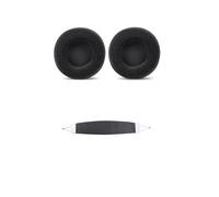 Almohadillas y diadema de repuesto para SteelSeries Siberia V1, V2, V3 Prism Black