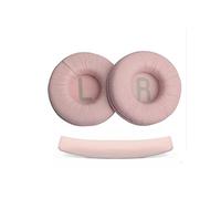 Almohadillas y Diadema para Tune 600 T450 T450BT T500BT JR300BT, 70mm Espuma de Repuesto Blandas para Auriculares (Rosa)