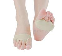 Almohadón de gel para el antepié, antidolor, plantillas para pies, almohadillas metatarsianas antimolienda, almohadillas para los pies, media alfombrilla de código, para dolor de pies, 2 unidades