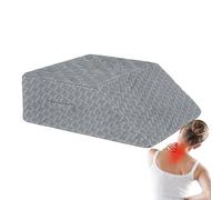 Almohadón De Refuerzo para Piernas | Almohada En Cuña para Dormir,Soporte Ergonómico Antideslizante para Tobillos En Cama Dormitorio Oficina Hogar Sofá Relajación Lectura Siesta
