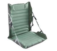 Almohadón Inflable Plegable para Asiento - Sillas Ligeras con Soporte Lumbar,Cojín Inflable Antideslizante para Silla de Camping en el Suelo para Uso en Senderismo, Camping, Estadios y Mochilero