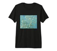 Almond Blossom Art Gogh Van Vintage Painting Masterpiece Camiseta Premium