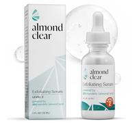 Almond Clear Suero de limpieza corporal, nivel 2: fórmula avanzada para el acné grave del cuerpo, foliculitis - 1 onza líquida
