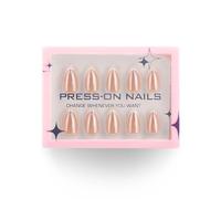 Almond Press On Nails Las Uñas Falsas Brillantes Adhieren En 15 Tamaños 30 Piezas Consejos Franceses Para Decoraciones Arte Pegajos Acrílicos Para Mujeres Transparentes