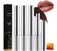 Almost Black Lipstick Matte, Black Lip Balm Almost Lipstick in Black, Nourishing Moisturising Lip Plumping for Dry Lips (2PCS)