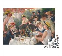 Almuerzo al Aire Libre Puzzle de 1000 Piezas Papel para Adultos Arte Vintage Puzzle para Toda la Familia Decoración Hogar 38x26cm/1000pcs