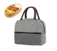 Almuerzo genérico - Insulated 23 x 16 x 20 cm, 120 g | de almuerzo con bolsillo de malla, portátil Food Storage Tote para Hot Cold Meals | For Work School Travel Outdoor Picnic Use