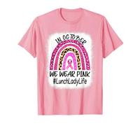 Almuerzo Lady Rainbow Mujeres Concientización sobre el cáncer de Mama Camiseta