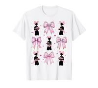Almuerzo Señora Cafetería Trabajadora Chica Coqueta Arco Rosa Mamá Mamá Camiseta