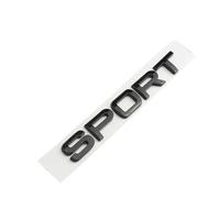 ALMVIS Insignia del emblema del maletero trasero del coche 3D, pegatina con logotipo, emblema deportivo apto for Land Rover Discovery Range Rover Evoque Sport HSE SE V8, accesorios pegatinas del logot