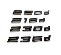 ALMVIS Negro 218d 220d 225d 228d 230d Emblema Emblemas Número Trasero Letras Insignias Insignia Etiqueta Adhesiva for BMW Serie 2 E10 E6 F22 F23 F86(220d)