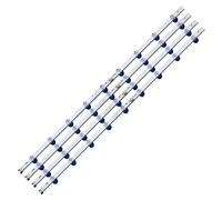 ALMVIS Retroiluminación LED for 39LN5100 39LN5300 39LN5400 39LA620S 39LN575S 39LN540V 39LN570V 39LA620V 39LN613V HC390DUN-VCFP1-21X POLA2.0 39 luz LED para televisión