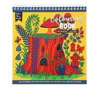 Alnaurly Libro Mandalas Colorear Adultos, Libros Para Colorear Adultos, Mandalas para Colorear en Tamaño, Papel Premium Encuadernación Espiral