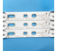 ALNENWT Tira de LED for iluminación trasera for 32LJ500V 32LH500D 32PFS6401 KDL-32R330D GJ-2K16 D2P5-315 01P26 01N18 01N19 GEMINI-315 D307-V1.1(3 Pieces FOR 1TV)