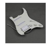 Alnico 5 Pickup Loaded Prewired Guitar Pickguard SSH HSS Piezas De Guitarra Eléctrica (Color : Ivory 3ply)